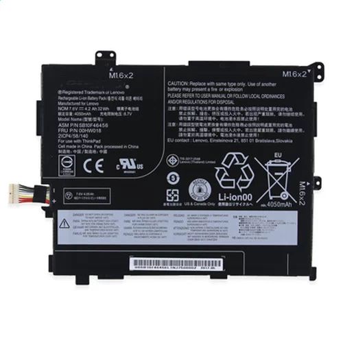 Lenovo Thinkpad 10 20E3  Batterie