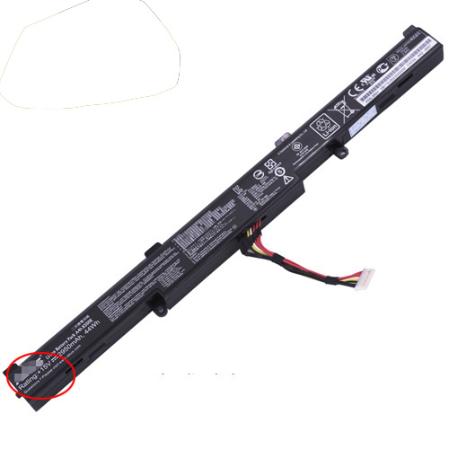 Batterie ordinateur Asus N752VW