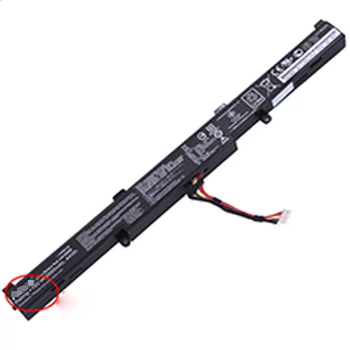 2950mAh/44Wh X751LD-1B  Batterie ASUS 